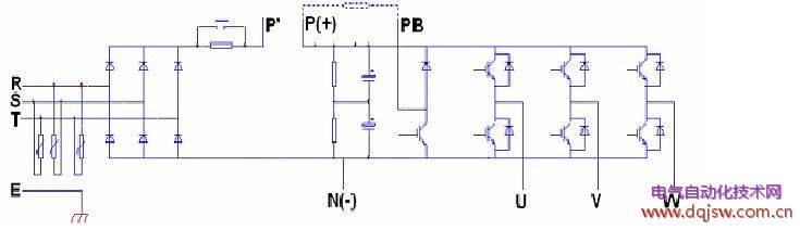 变频器逆变器原理图